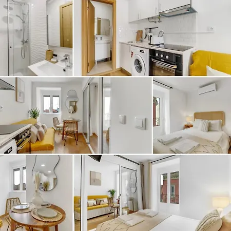 Ferienwohnung 1Br Cosy Heart Of Santos W Ac | By Airnest Lissabon Exterior foto